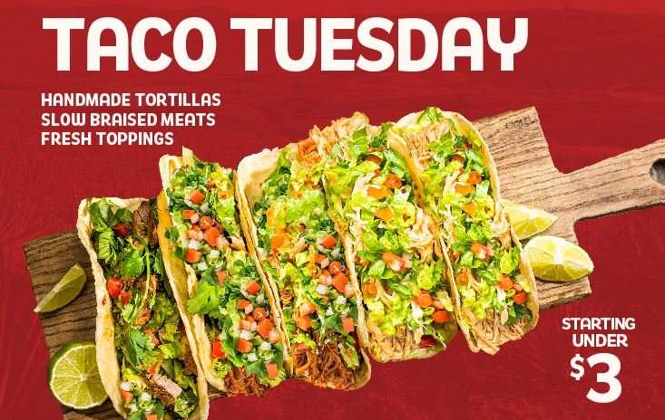 Cafe Rio Menu Daily Specials